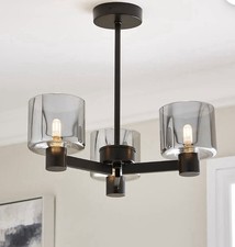 Erin 3 Light Semi Flush Ceiling Light - A Perfect Home Decor - Modern Elegant 