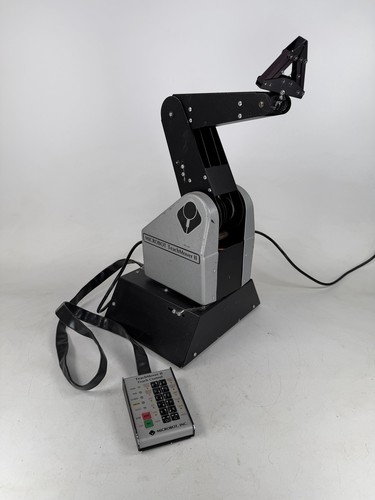 Microbot Teachmover 2 Programmable Robot Arm Toy Teaching Device  TESTED/VIDEO