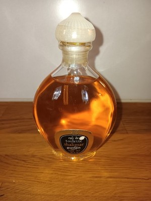 vintage shalimar eau de toilette by Guerlain Paris, still sealed= new