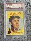 1959 Topps #315 Joe Adcock PSA 7 Milwaukee Braves NM