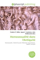 Frederic P. Miller (U. A.) | Homosexualité Dans L'antiquité | Taschenbuch (2026)
