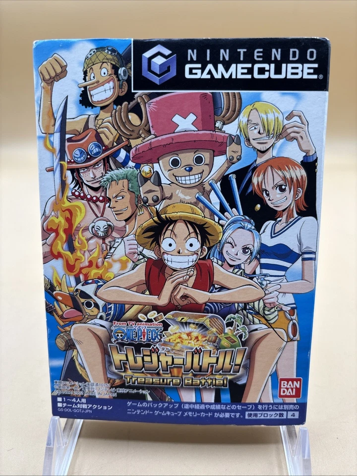 De TV Animation: One Piece Treasure Battle (Nintendo GameCube, 2002) en caja original Foto 2 de 4