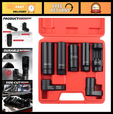 7pcs Heavy Duty Oil Pressure Sensor Socket Set - 22mm 27mm 29mm Automotive Too 7pcs Heavy Duty Oil Pressure Sensor Socket Set - 22mm 27mm 29mm Automotive Too
