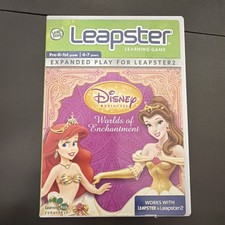 Leapster Disney Princess Learning Game Cartridge Pre-K - 1st Grade With Case
