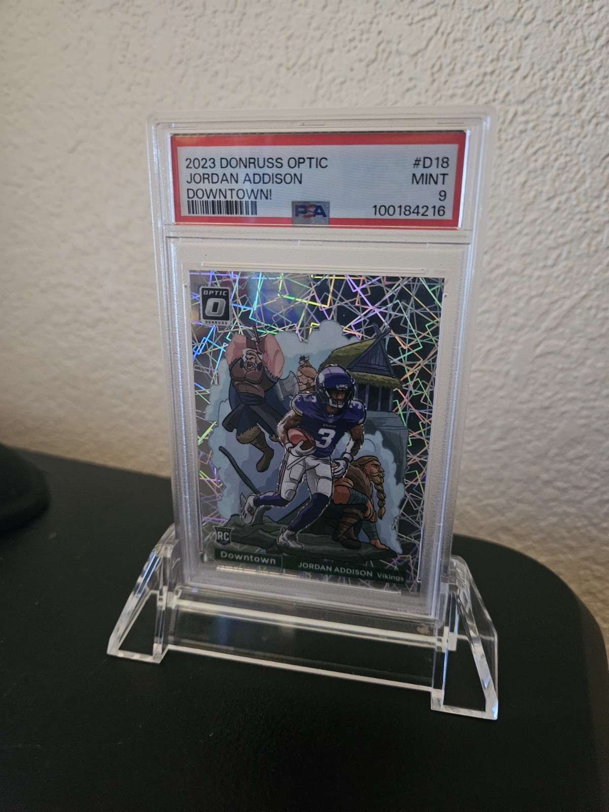2023 Jordan Addison Optic Downtown PSA 9