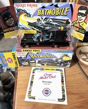 Corgi 1:43 Gloss Black Batmobile New In Box R...
