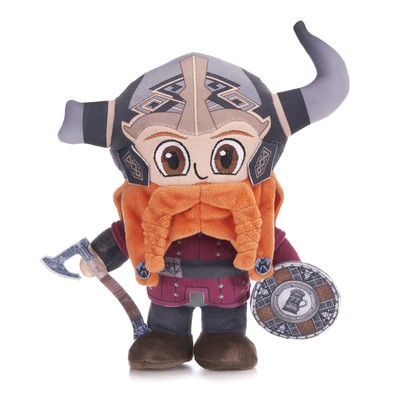 Posh Paws 2141B Dungeons and Dragons 10.5'' (27cm) Bruenor Character Plush Soft T