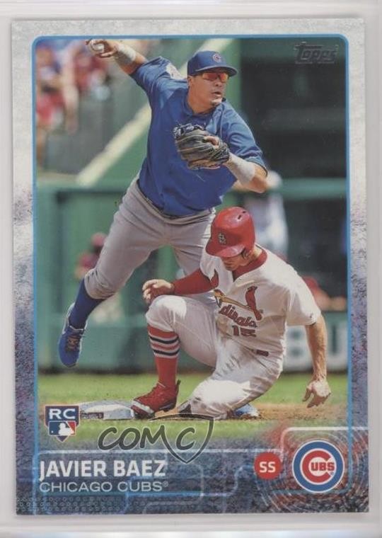 2015 Topps Javier Baez (SS Front/2B Back) #315 s1i