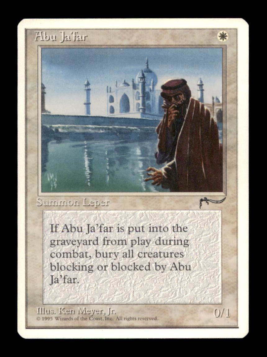 Abu Ja'far Uncommon Chronicles Magic: The Gathering Lightly Played