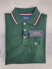Polo Ralph Lauren Custom Slim Fit Soft Touch NW Pine Polo Shirt Men's Size Small