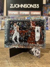 2025 Topps NBA Flagship | Victor and Fox Lead the Way #300 | Crackleboard