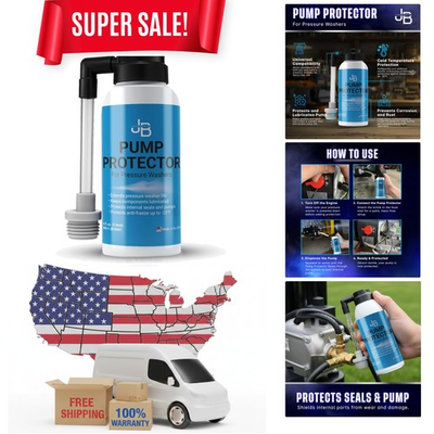 #ad All Season Pressure Washer Pump Saver – 4 oz Antifreeze Anti Corrosion Formula $18.37