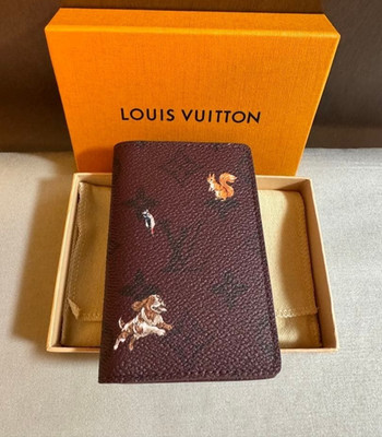 Louis Vuitton Monogram Forest Pocket Organizer Geldbörse Neuwertig