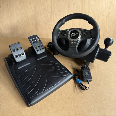Logitech Driving Force Pro Steering Wheel and Pedals PS2 PS3 PC-compatible
