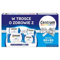 Compresse Centrum Man Con Vitamine E Minerali Per Uomo, 120 Pezzi.