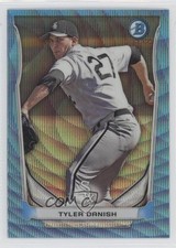 2014 Bowman Prospects Chrome Blue Wave Refractor Tyler Danish #BCP54 1b8