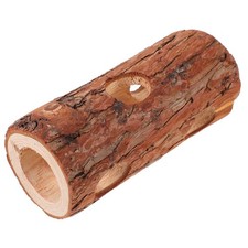 5 Stück Hamster Holzhöhle Hamster Baumversteck Holztunnel Spielzeug Hamsterversteck