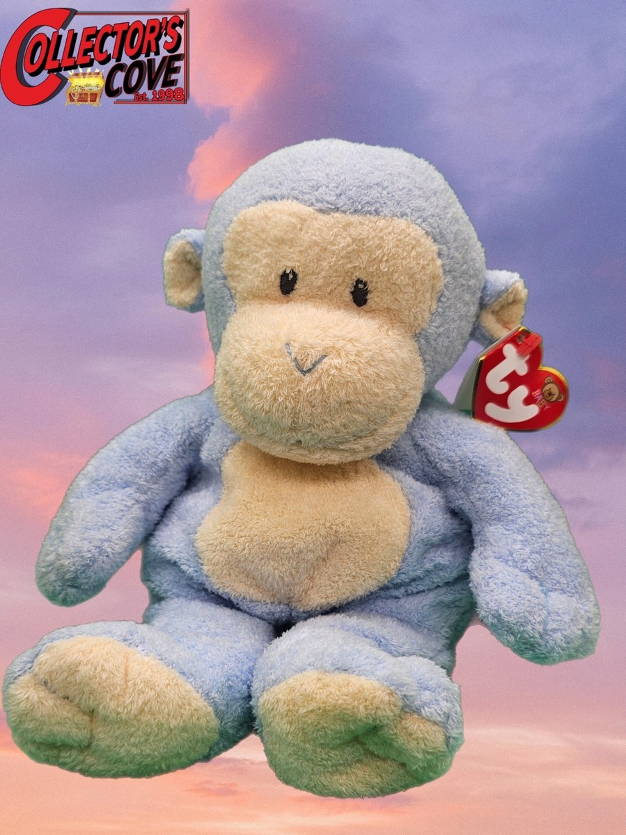 2006 Ty Baby Dangles The Blue Monkey Love To Baby Plush Nwt
