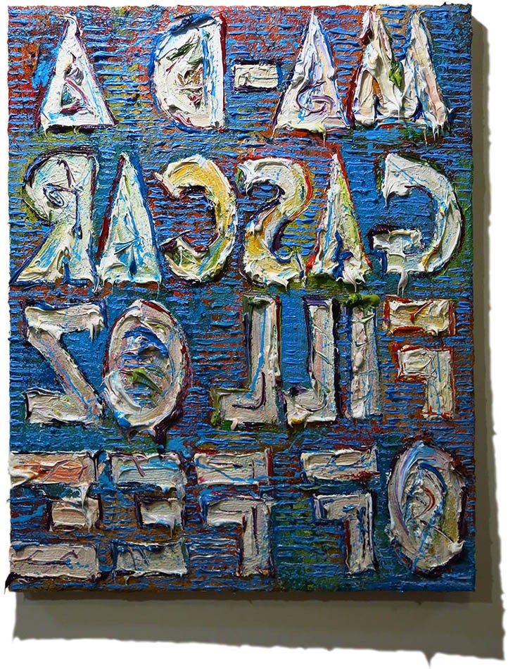 MODERN█ORIGINAL OIL█PAINTING VINTAGE OUTSIDER MODERN█ART URBAN GRAfFITI UNIQUE A