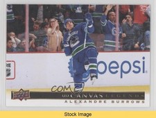 2020-21 SP Signature Edition Legends UD Canvas Alexandre Burrows #C-9 READ 0s9c