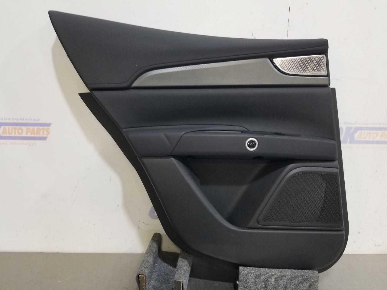 23 2023 MASERATI GRECALE DOOR TRIM PANEL REAR LEFT DRIVER BLACK 