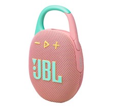 JBL Clip 5 Pink Portable Bluetooth Speaker