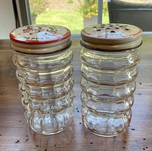 Fireking Salt and Pepper Shakers | eBay