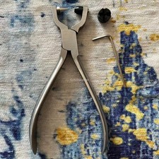 Flute Woodwind Repair Tools Kit - Flute Pin Needle Installation Plier 2 Heads US