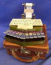 Grandjean Stenotype aus Belgien - Schreibmaschine alt antik - Samlg. GAT 1945