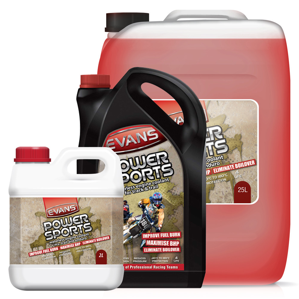 Evans Waterless Coolant Antifreeze For Engine Radiator Performance