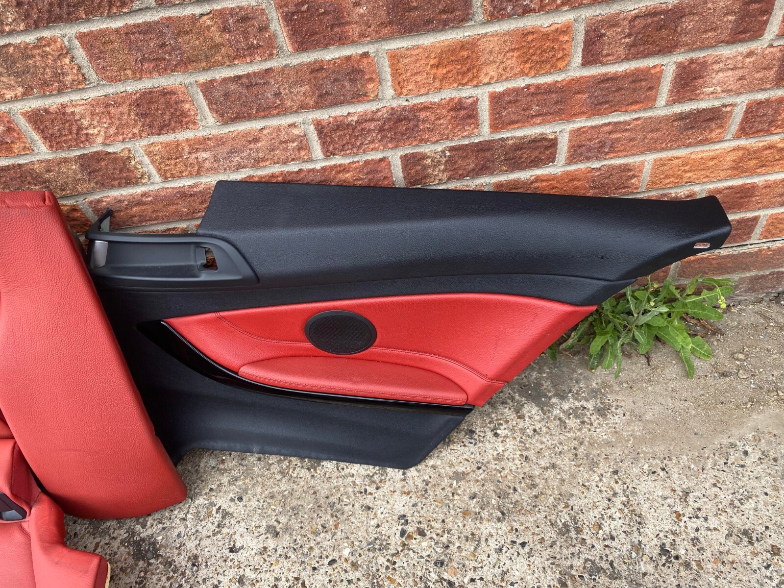 BMW 4 SERIES F32 COUPE COMPLETE M SPORT HEATED RED INTERIOR SEATS SET