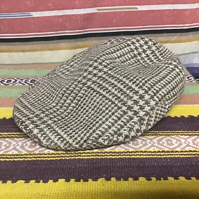 EUC POLO Ralph Lauren Tweed Drivers Hat Sz S/M
