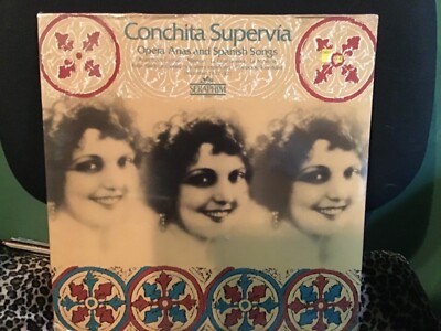 Conchita Supervia Opera Arias Und Spanische Songs Verpackt LP Seraphim 60291