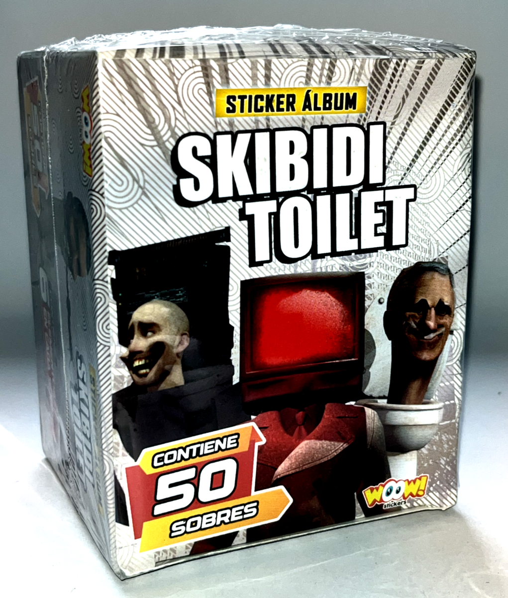 2023 BOX SKIBIDI TOILET Woow - 50 Sealed Packs PERU Edition