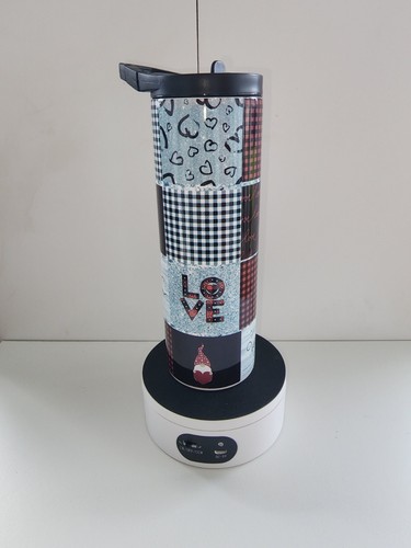 20oz skinny tumbler custom design stainless steel Valentines day inspired - Picture 2 of 4