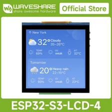 Waveshare ESP32-S3 4inch Display Development Board 480×480,32-Bit LX7 Dual-Core