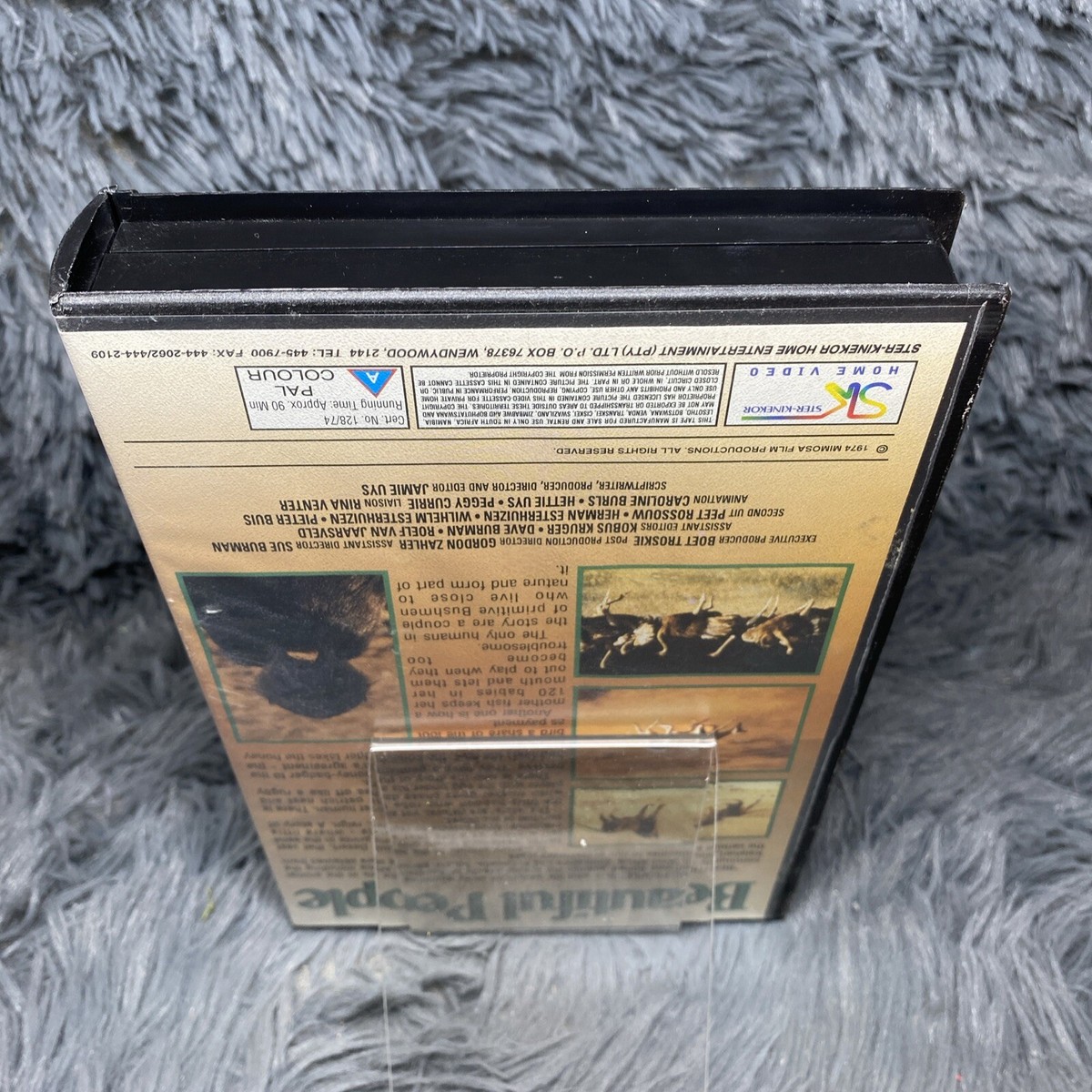 Jamie Uys's Beautiful People VHS Tape Ster-Kinekor Home Video Wild