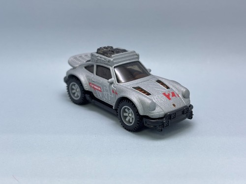 Hotwheels FC Personalizado de Fábrica Gris Mate # Porsche 911 Offroad, Sin Girar Abierto - Imagen 3 de 4