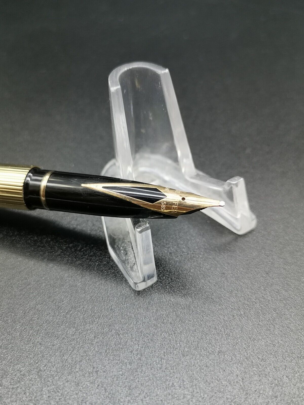Ensemble Stylo Plume Et Bille Parker Premier Collection 18 Carats - Occasion