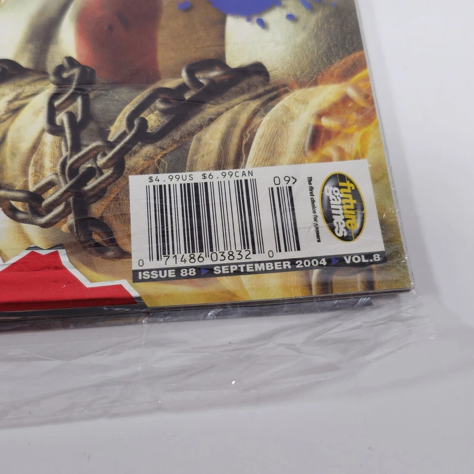 PSM Playstation 2 Magazine September 2004 Vol 8 #88 God of War (New In Bag) - Image 2 of 3