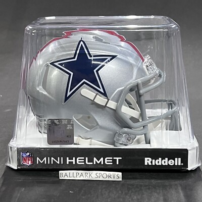 Dallas Cowboys 1976 Riddell NFL Speed Throwback Mini Helmet