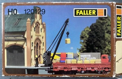 FALLER HO grue pivotante # 120129 NEUF maquette gare - Photo 1/3