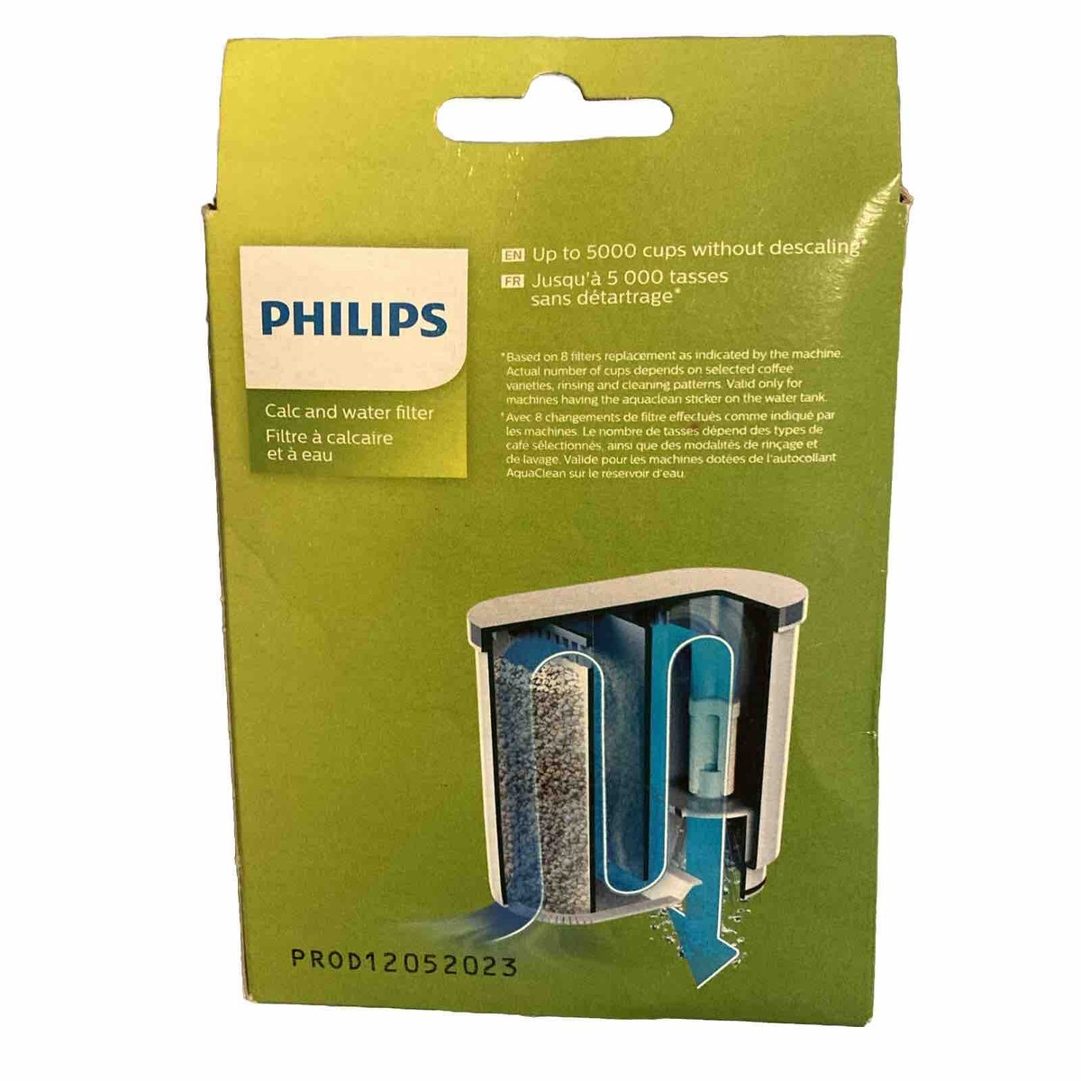 4-Pack Philips Saeco AquaClean Water Filters CA6903 Compatible - Anti-Lime Scale For Coffee Machines