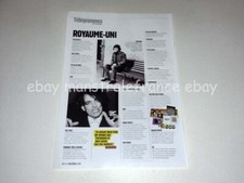 Robert Smith The Cure Donovan clipping France