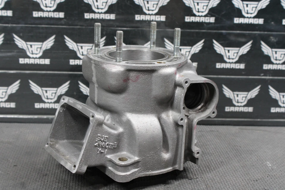 1989 YAMAHA YZ250 OEM STD 68MM ENGINE CYLINDER JUG BARREL BORE TOP END MINT! - Изображение 4 из 4