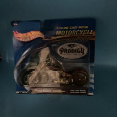 Hot Wheels Prodigy Paul Yaffe Customs Original Motorcycle 2001 1:18 Scale