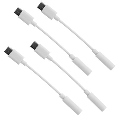 4 Pcs Typec Audio Adapter Cable Multi- Functional Charging Converter