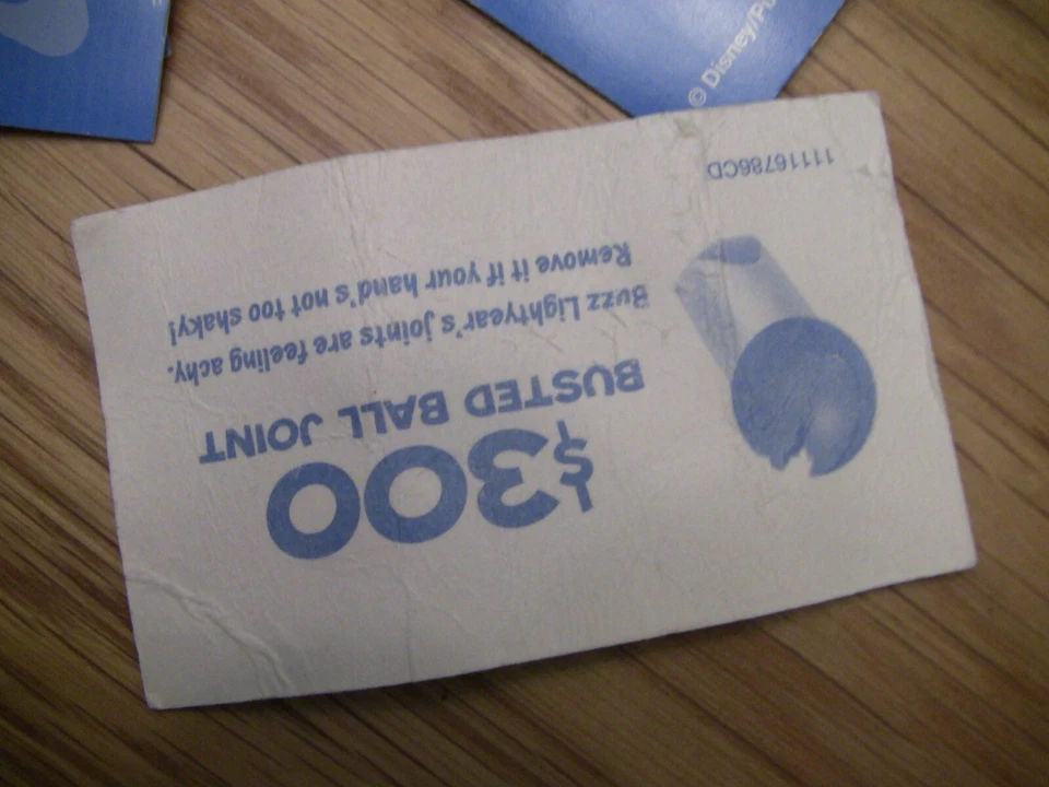 Operation Disney Toy Story 3 piezas de repuesto - 24 tarjetas de médico/especialista Foto 3 de 3