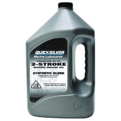 Quicksilver Premium Plus TCW-3 2-Stroke Outboard Engine Oil - Gallon