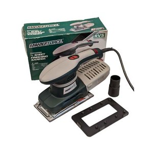 Masterforce 2-Amp Corded 1/3 Sheet Professional Finishing Sander